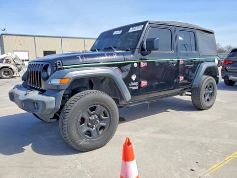 2018 Jeep Wrangler Unlimited, VIN 1C4HJXDG1JW153002. Фото 1 з 6 з аукціону Copart. Каталог авто зі США OpenDataCar.