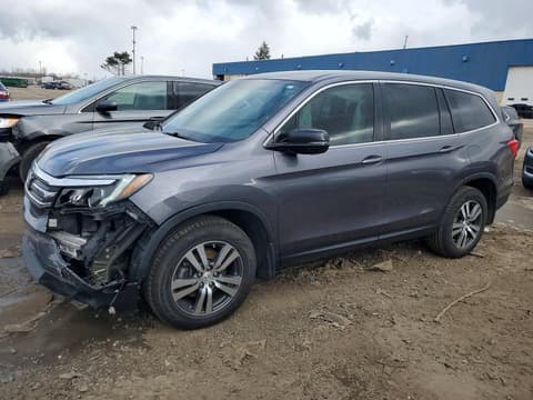 2017 Honda Pilot, VIN 5FNYF6H34HB059990. Фото 1 з 6 з аукціону Copart. Каталог авто зі США OpenDataCar.