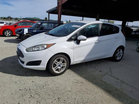2017 Ford Fiesta, VIN 3FADP4EJXHM110381. Photo 1 of 6 from Copart auction. OpenDataCar US salvage catalog.
