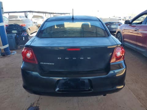 2013 Dodge Avenger, VIN 1C3CDZAB9DN657642. Фото 6 з 6 з аукціону Copart. Каталог авто зі США OpenDataCar.