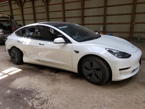 2021 Tesla Model 3, VIN 5YJ3E1EAXMF861859. Фото 4 з 6 з аукціону Copart. Каталог авто зі США OpenDataCar.