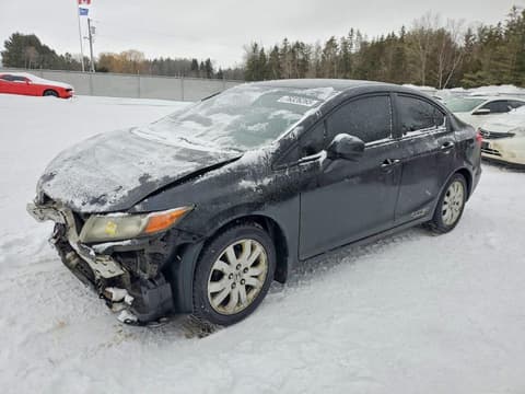 2012 Honda Civic, VIN 2HGFB2F41CH054547. Фото 1 з 6 з аукціону Copart. Каталог авто зі США OpenDataCar.