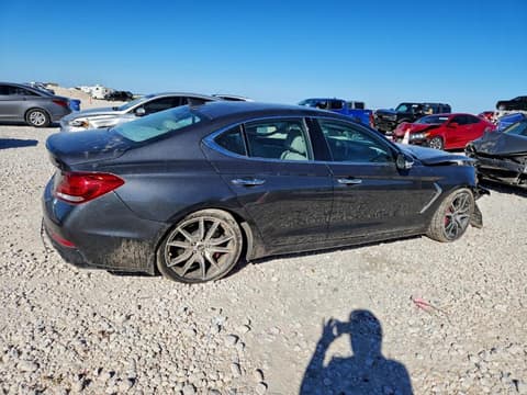 2019 Genesis G70, VIN KMTG34LE0KU034585. Фото 3 з 6 з аукціону Copart. Каталог авто зі США OpenDataCar.