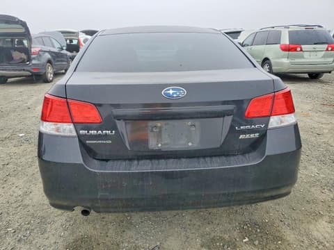 2011 Subaru Legacy, VIN 4S3BMBA61B3226688. Фото 6 з 6 з аукціону Copart. Каталог авто зі США OpenDataCar.