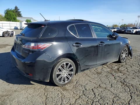 2012 Lexus CT 200h, VIN JTHKD5BHXC2105617. Фото 3 з 6 з аукціону Copart. Каталог авто зі США OpenDataCar.