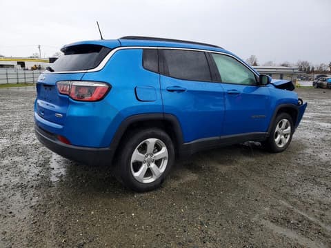 2018 Jeep Compass, VIN 3C4NJCBBXJT227381. Фото 3 з 6 з аукціону Copart. Каталог авто зі США OpenDataCar.