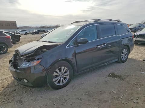 2015 Honda Odyssey, VIN 5FNRL5H64FB064556. Фото 1 з 6 з аукціону Copart. Каталог авто зі США OpenDataCar.