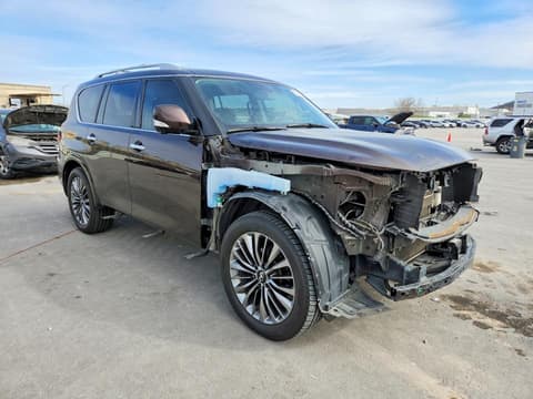 2018 Infiniti QX80, VIN JN8AZ2NE8J9192392. Фото 4 з 6 з аукціону Copart. Каталог авто зі США OpenDataCar.