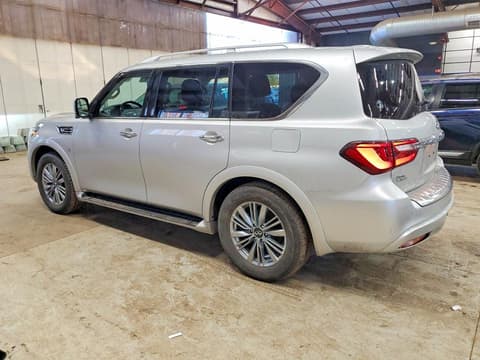 2020 Infiniti QX80, VIN JN8AZ2NF7L9702467. Фото 2 з 6 з аукціону Copart. Каталог авто зі США OpenDataCar.