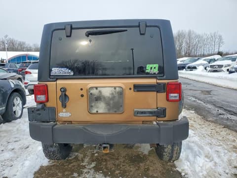 2015 Jeep Wrangler Unlimited, VIN 1C4BJWDG3FL668365. Фото 6 из 6 с аукциона Copart. Каталог авто из США OpenDataCar.