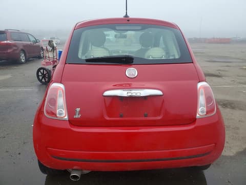 2012 Fiat 500, VIN 3C3CFFAR2CT103086. Фото 6 з 6 з аукціону Copart. Каталог авто зі США OpenDataCar.
