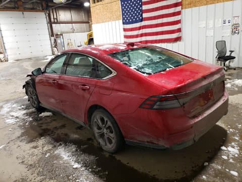 2024 Honda Accord, VIN 1HGCY1F30RA006046. Фото 2 из 6 с аукциона Copart. Каталог авто из США OpenDataCar.