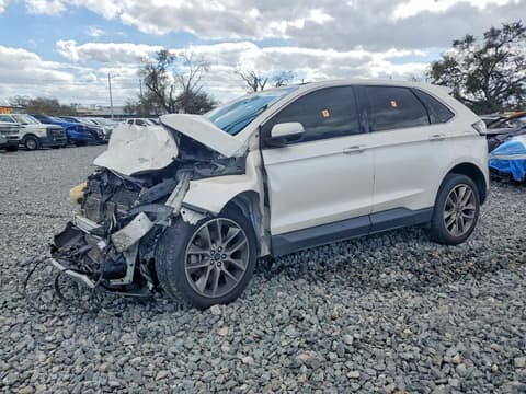 2015 Ford Edge, VIN 2FMPK3K85FBB25222. Фото 1 з 6 з аукціону Copart. Каталог авто зі США OpenDataCar.