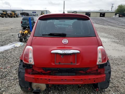 2013 Fiat 500, VIN 3C3CFFBR2DT544619. Фото 6 з 6 з аукціону Copart. Каталог авто зі США OpenDataCar.