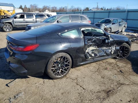 2020 Bmw M8, VIN WBSAE0C06LCE17462. Фото 3 из 6 с аукциона Copart. Каталог авто из США OpenDataCar.
