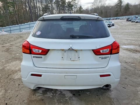 2011 Mitsubishi Outlander Sport, VIN JA4AR4AU8BZ017236. Фото 6 з 6 з аукціону Copart. Каталог авто зі США OpenDataCar.
