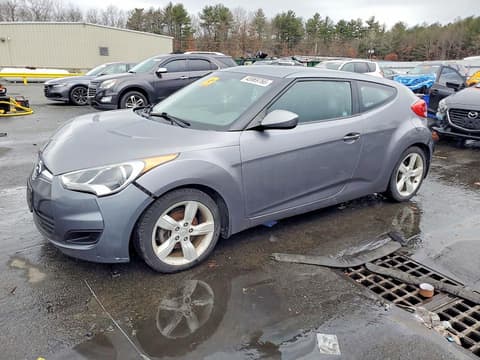 2013 Hyundai Veloster, VIN KMHTC6AD4DU116983. Фото 1 з 6 з аукціону Copart. Каталог авто зі США OpenDataCar.
