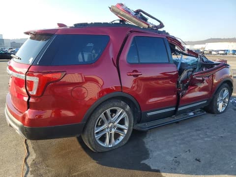 2017 Ford Explorer, VIN 1FM5K7D84HGD02480. Фото 3 з 6 з аукціону Copart. Каталог авто зі США OpenDataCar.