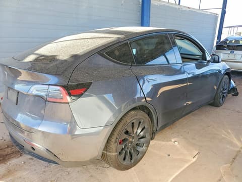 2020 Tesla Model Y, VIN 5YJYGDEF8LF000658. Фото 3 з 6 з аукціону Copart. Каталог авто зі США OpenDataCar.