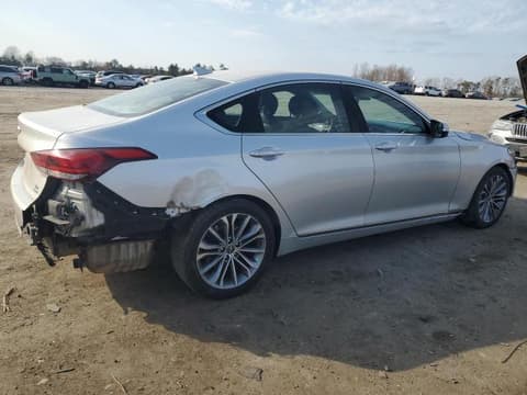 2017 Genesis G80, VIN KMHGN4JE6HU201578. Photo 3 of 6 from Copart auction. OpenDataCar US salvage catalog.
