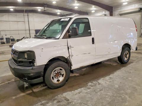 2017 Chevrolet Express 2500, VIN 1GCWGAFF3H1139102. Фото 1 з 6 з аукціону Copart. Каталог авто зі США OpenDataCar.