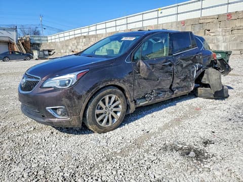 2020 Buick Envision, VIN LRBFXCSA9LD119609. Фото 1 з 6 з аукціону Copart. Каталог авто зі США OpenDataCar.