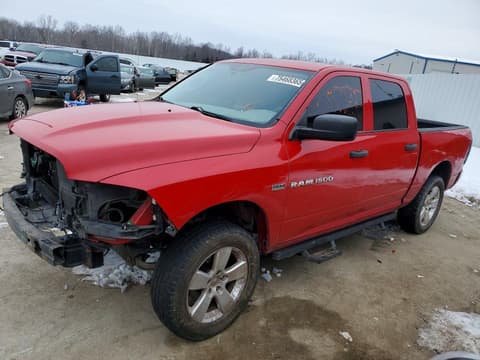 2012 Dodge Ram 1500, VIN 1C6RD7KT4CS199808. Фото 1 з 6 з аукціону Copart. Каталог авто зі США OpenDataCar.