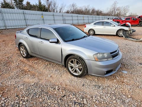 2013 Dodge Avenger, VIN 1C3CDZCG1DN617922. Фото 4 з 6 з аукціону Copart. Каталог авто зі США OpenDataCar.