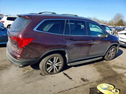 2016 Honda Pilot, VIN 5FNYF6H50GB118517. Фото 3 з 6 з аукціону Copart. Каталог авто зі США OpenDataCar.