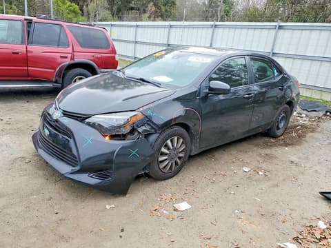 2017 Toyota Corolla, VIN 5YFBURHE1HP716425. Zdjęcie 1 z 6 z aukcji Copart. Katalog aut z USA OpenDataCar.