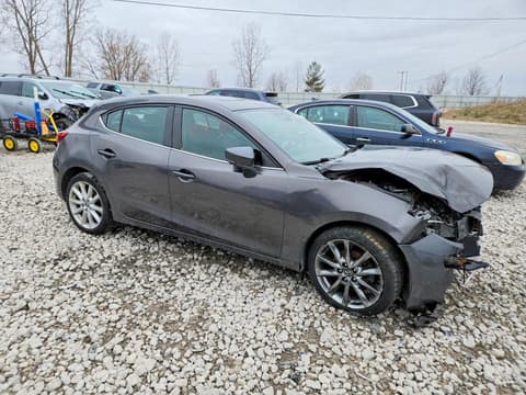 2017 Mazda 3, VIN 3MZBN1M33HM129991. Фото 4 з 6 з аукціону Copart. Каталог авто зі США OpenDataCar.