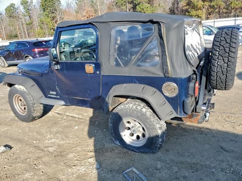 2004 Jeep Wrangler, VIN 1J4FA29194P702081. Фото 2 из 6 с аукциона Copart. Каталог авто из США OpenDataCar.