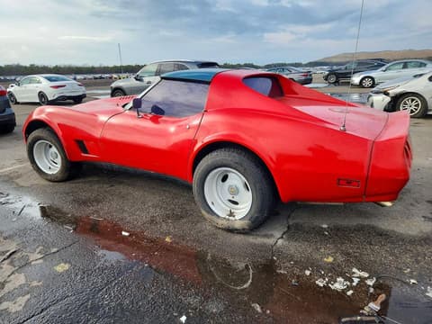 1973 Chevrolet Corvette, VIN 1Z37J3S403066. Photo 2 of 6 from Copart auction. OpenDataCar US salvage catalog.
