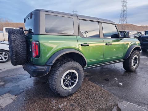 2024 Ford Bronco, VIN 1FMEE9BPXRLA98631. Фото 3 з 6 з аукціону Copart. Каталог авто зі США OpenDataCar.