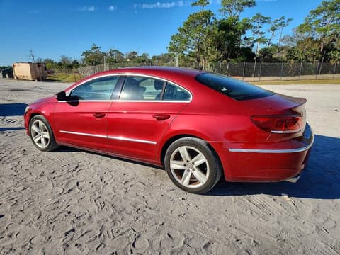 2014 Volkswagen CC, VIN WVWBP7AN2EE523361. Фото 2 из 6 с аукциона Copart. Каталог авто из США OpenDataCar.