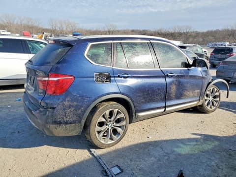 2016 Bmw X3, VIN 5UXWX9C50G0D81202. Фото 3 з 6 з аукціону Copart. Каталог авто зі США OpenDataCar.