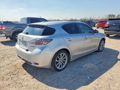 2012 Lexus CT 200h, VIN JTHKD5BH5C2113995. Фото 3 з 6 з аукціону Copart. Каталог авто зі США OpenDataCar.