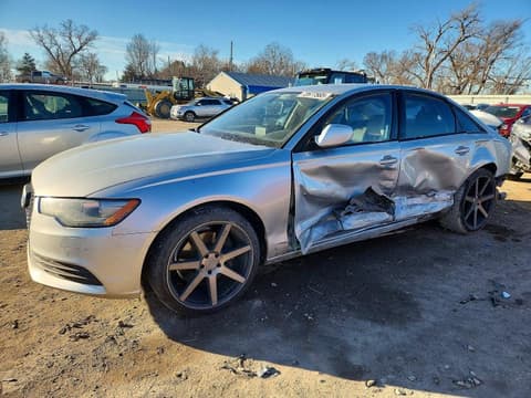 2014 Audi A6, VIN WAUGFAFCXEN027721. Фото 1 з 6 з аукціону Copart. Каталог авто зі США OpenDataCar.