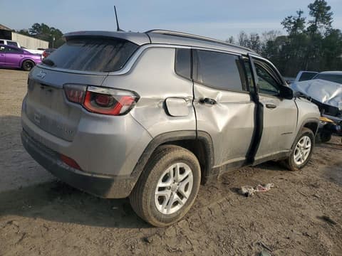 2020 Jeep Compass, VIN 3C4NJCAB2LT150851. Фото 3 з 6 з аукціону Copart. Каталог авто зі США OpenDataCar.