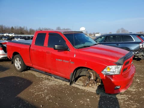 2012 Dodge Ram 1500, VIN 1C6RD7FT6CS282778. Фото 4 з 6 з аукціону Copart. Каталог авто зі США OpenDataCar.