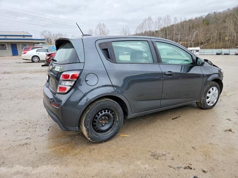 2020 Chevrolet Sonic, VIN 1G1JG6SB1L4134863. Фото 3 з 6 з аукціону Copart. Каталог авто зі США OpenDataCar.