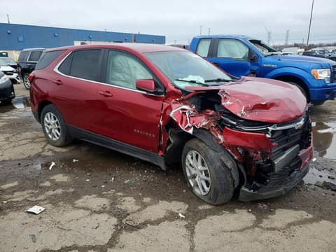 2022 Chevrolet Equinox, VIN 3GNAXKEV8NL160872. Фото 4 з 6 з аукціону Copart. Каталог авто зі США OpenDataCar.