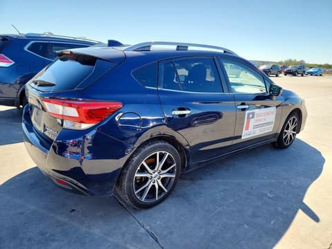 2019 Subaru Impreza, VIN 4S3GTAT65K3703459. Фото 3 з 6 з аукціону Copart. Каталог авто зі США OpenDataCar.