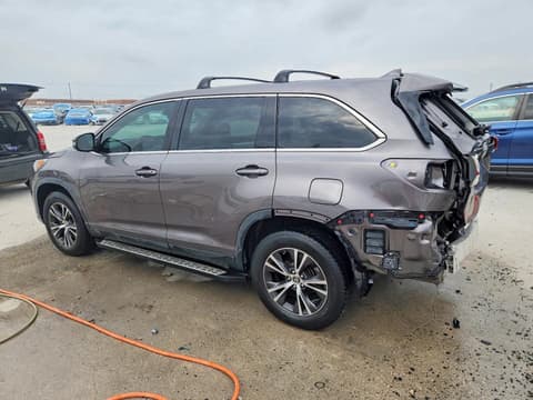 2019 Toyota Highlander, VIN 5TDZZRFH8KS292267. Фото 2 з 6 з аукціону Copart. Каталог авто зі США OpenDataCar.