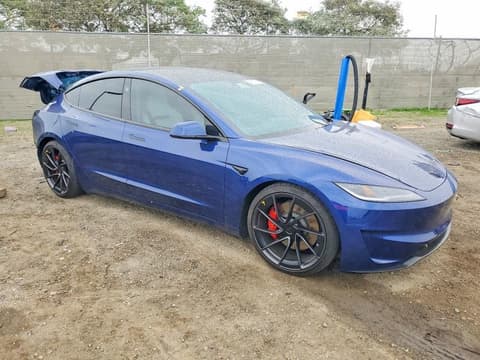 2025 Tesla Model 3, VIN 5YJ3E1ET3SF028502. Zdjęcie 4 z 6 z aukcji Copart. Katalog aut z USA OpenDataCar.