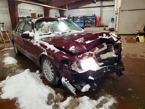 2009 Mercury Grand Marquis, VIN 2MEHM75V09X609543. Фото 4 з 6 з аукціону Copart. Каталог авто зі США OpenDataCar.