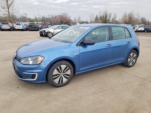 2016 Volkswagen e-Golf, VIN WVWKP7AU7GW913747. Фото 1 з 6 з аукціону Copart. Каталог авто зі США OpenDataCar.