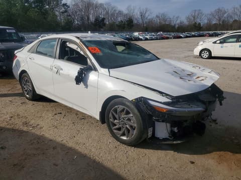 2025 Hyundai Elantra, VIN KMHLM4DJ0SU167428. Photo 4 of 6 from Copart auction. OpenDataCar US salvage catalog.