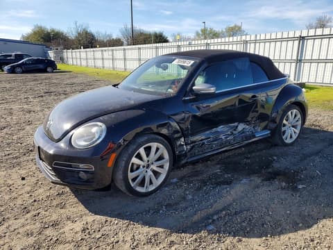 2014 Volkswagen Beetle, VIN 3VW517ATXEM816283. Zdjęcie 1 z 6 z aukcji Copart. Katalog aut z USA OpenDataCar.
