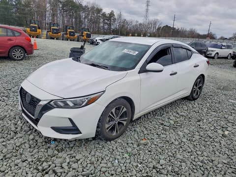 2021 Nissan Sentra, VIN 3N1AB8CV8MY223177. Фото 1 из 6 с аукциона Copart. Каталог авто из США OpenDataCar.